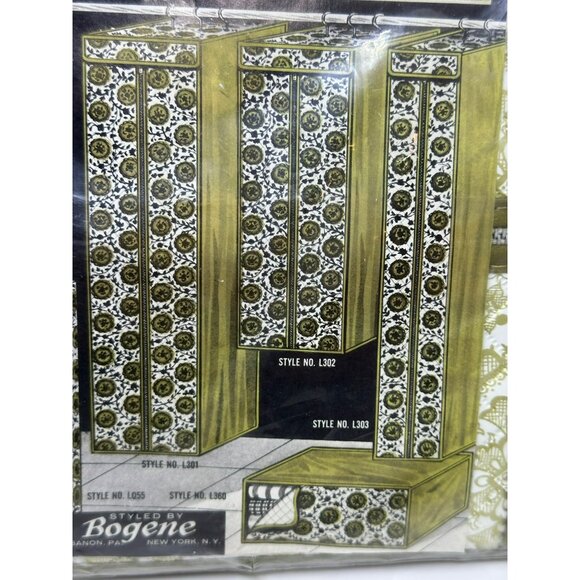 VTG Bogene "Medallion Lace" Garment Bag – Regular 8-Dress Capacity, MCM Retro - Picture 5 of 7